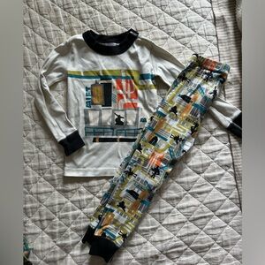 Hanna Andersson Monsters Inc. long john pajama